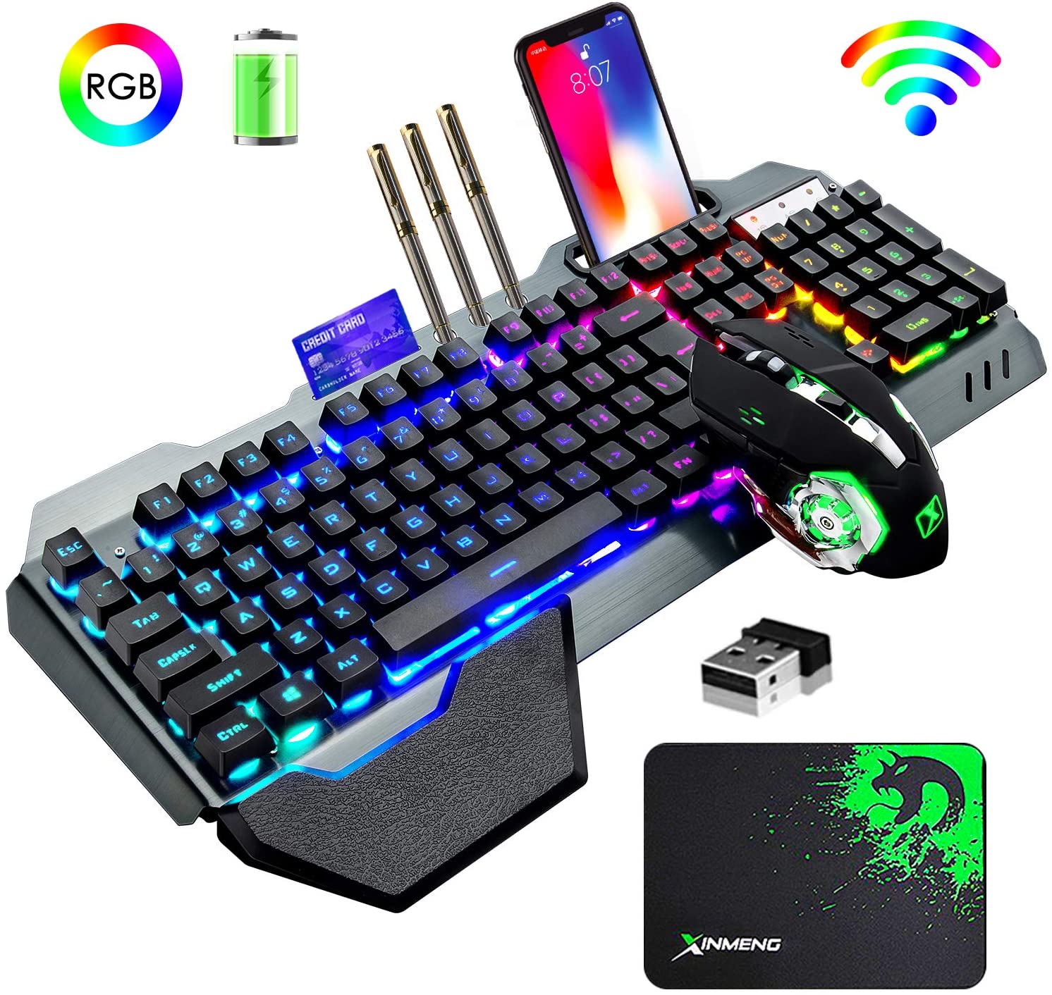 Gaming Keyboard And Mouse Combo - K680 Wireless Gaming Keyboard and Mouse