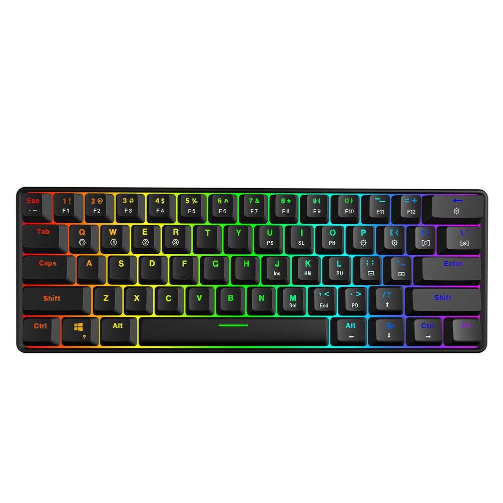 Gaming Keyboard And Mouse Combo - SKYLOONG GK61 Mini Portable 60% Gamer