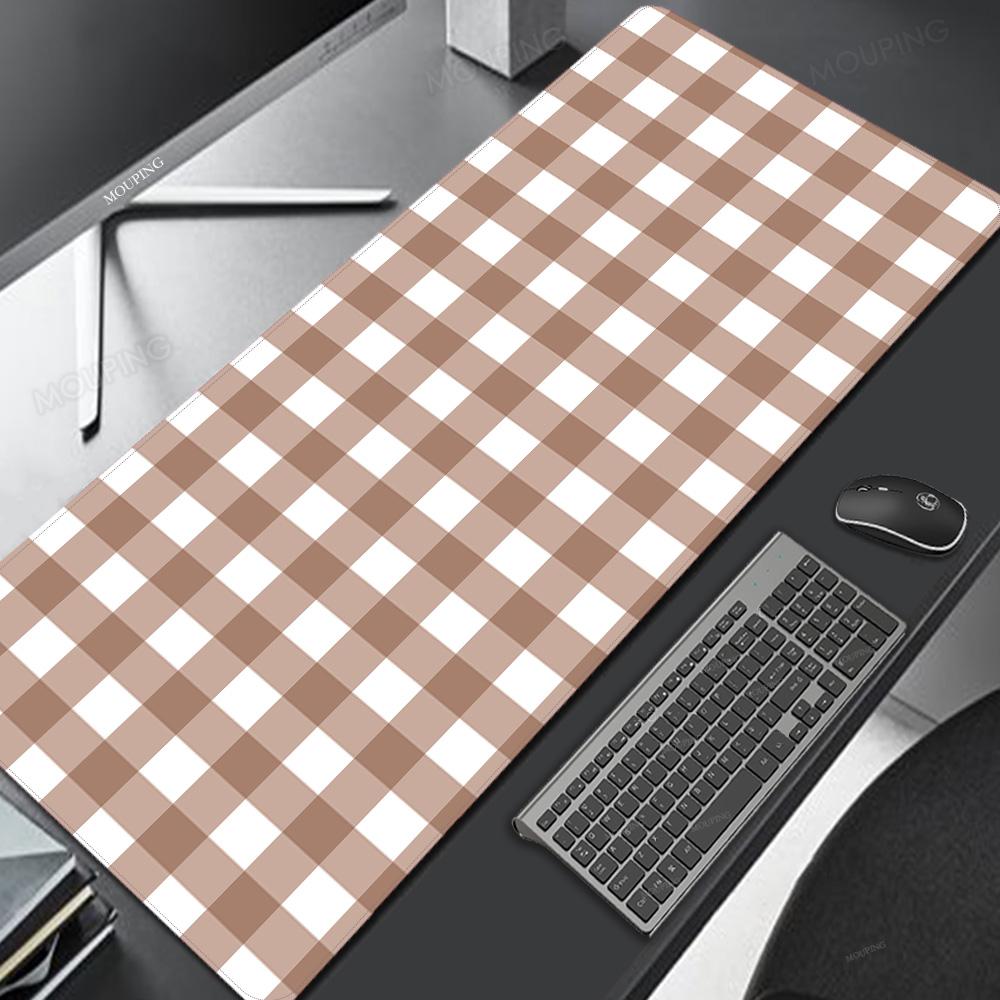 Pink Lattice Mouse Pad Kawaii  - Gaming Keyboard And Mouse Combo recension och pris