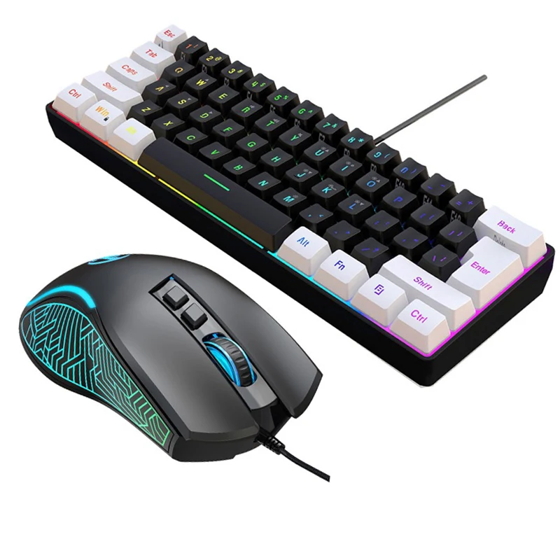 Keyboard and Mouse 60% Compute - Gaming Keyboard Mouse And Headset Combo recension och pris