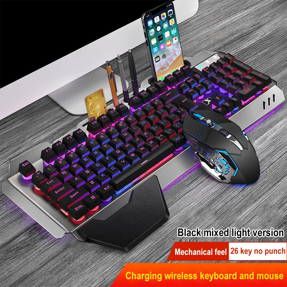 K680 Rechargeable 2.4G wireles - Gaming Keyboard Mouse And Headset Combo recension och pris