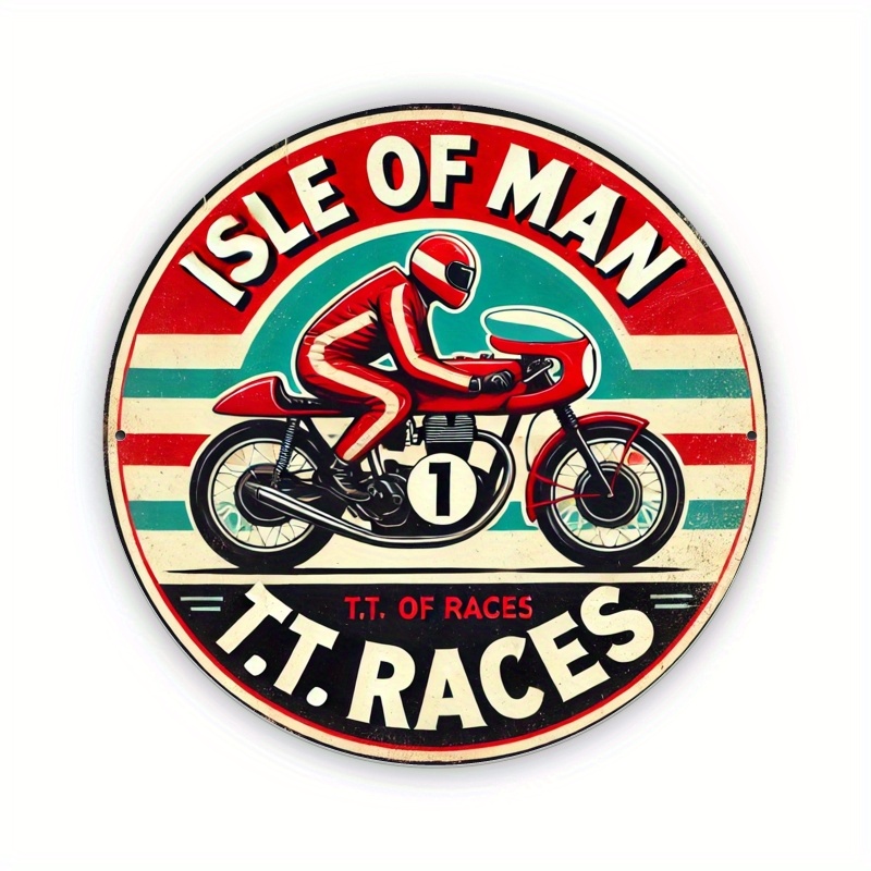 Vintage Isle of for Man TT Rac - Brass Weight Plate recension och pris