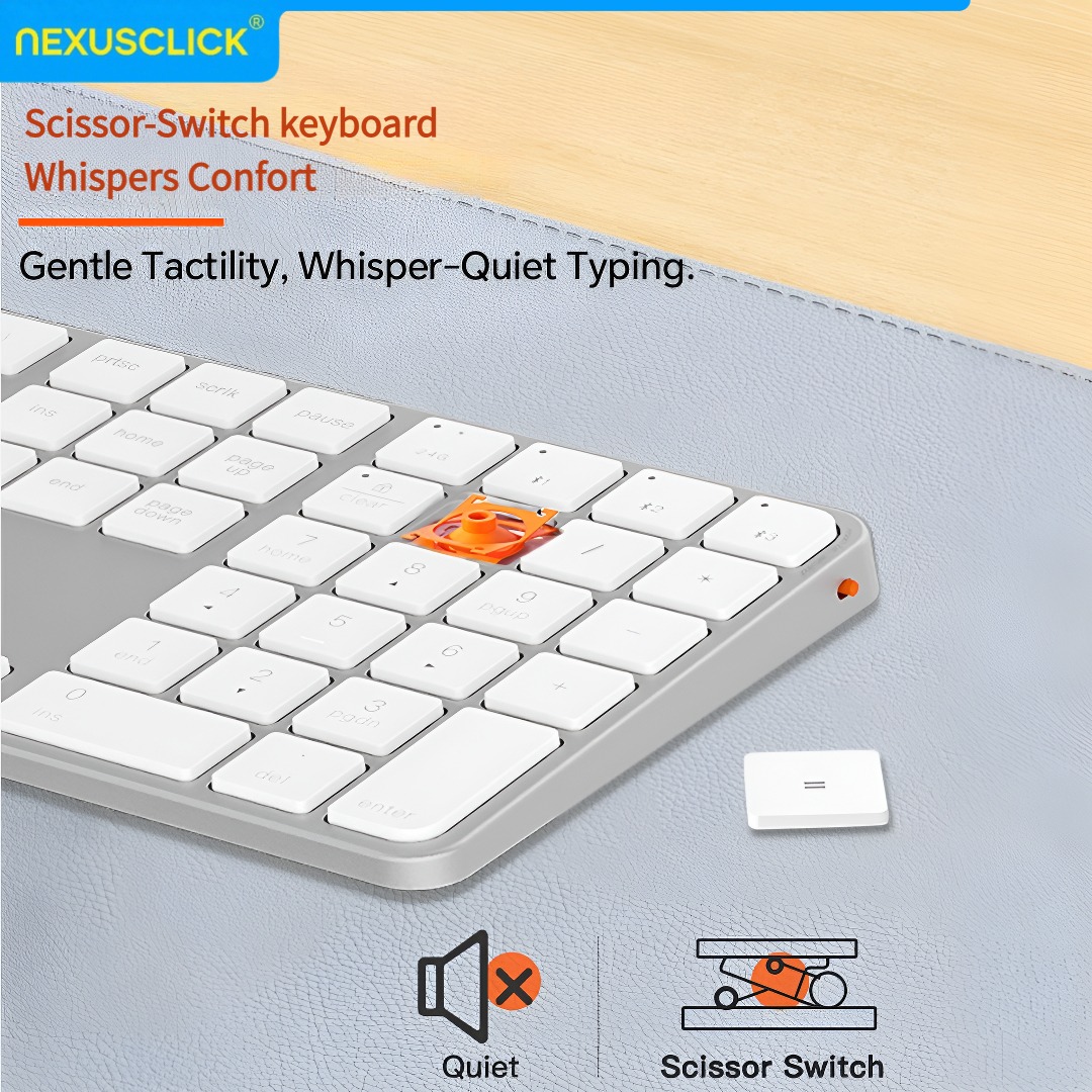 NexusClick Rechargeable Wirele - Gaming Keyboard And Mouse Combo recension och pris