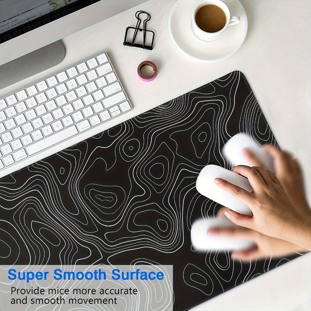 Professional Gaming Topographi - Gaming Keyboard And Mouse Pad recension och pris