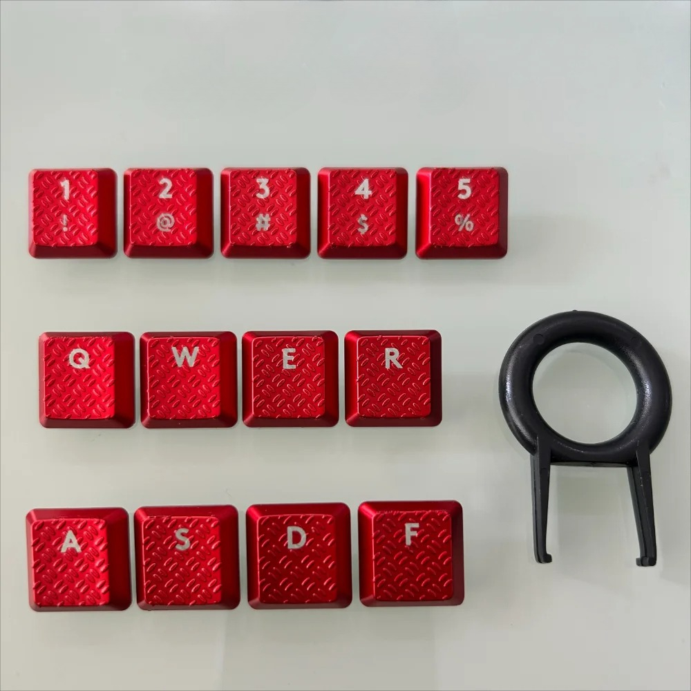 DIY Red Translucent Keycaps fo - Gaming Keyboard Tkl recension och pris