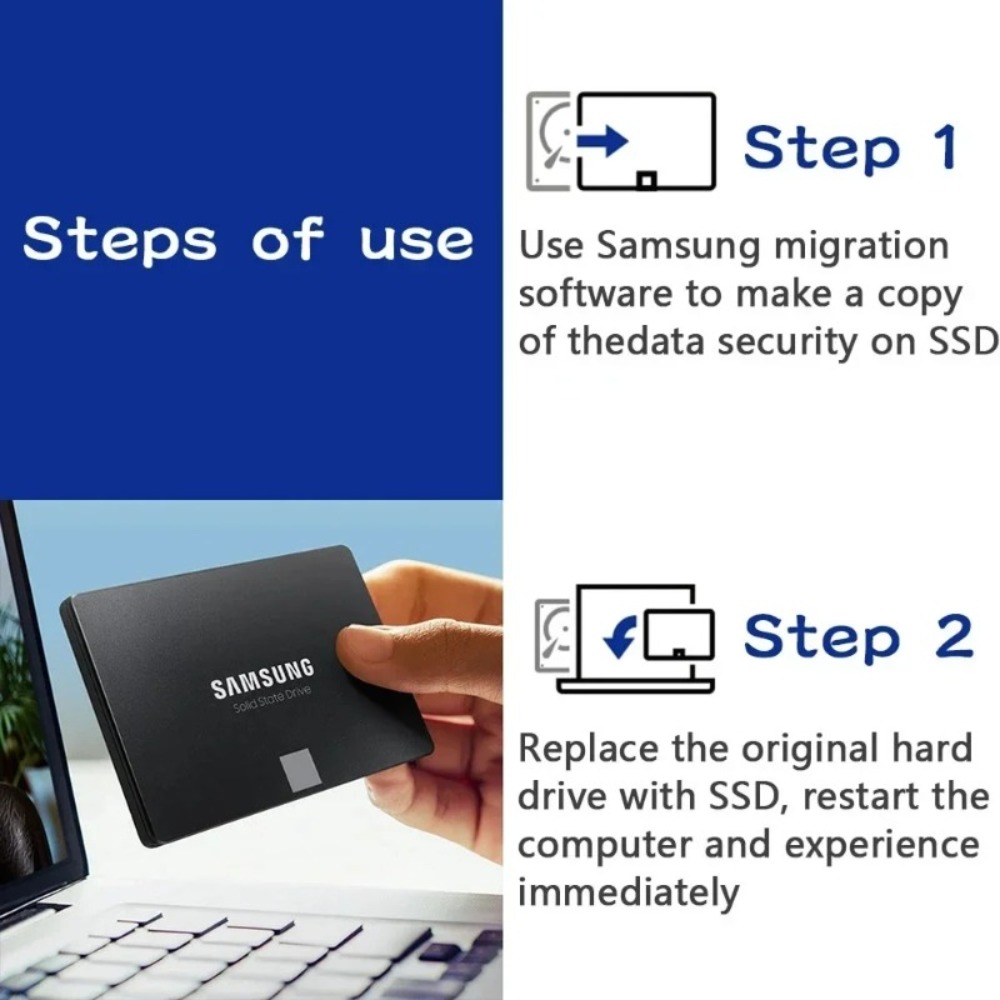 Original SSD FOR Samsung 870EV - Samsung Ssd Evo 870 recension och pris