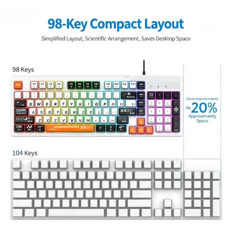 K8pro 3 In 1 Gaming Combo Wire - Gaming Keyboard Mouse And Headset Combo recension och pris