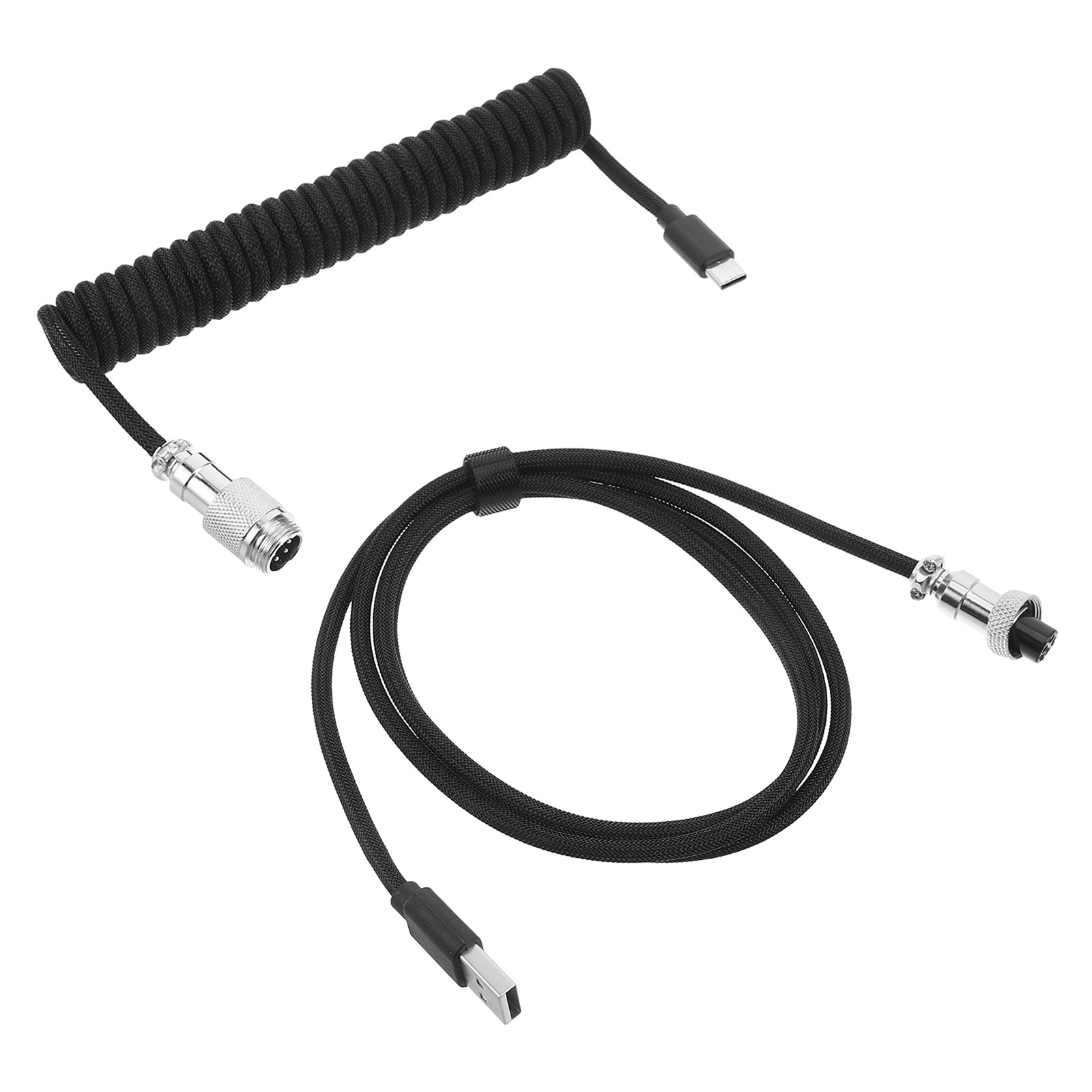 Coiled Gaming Keyboard Cable B - Gaming Keyboard Extension recension och pris