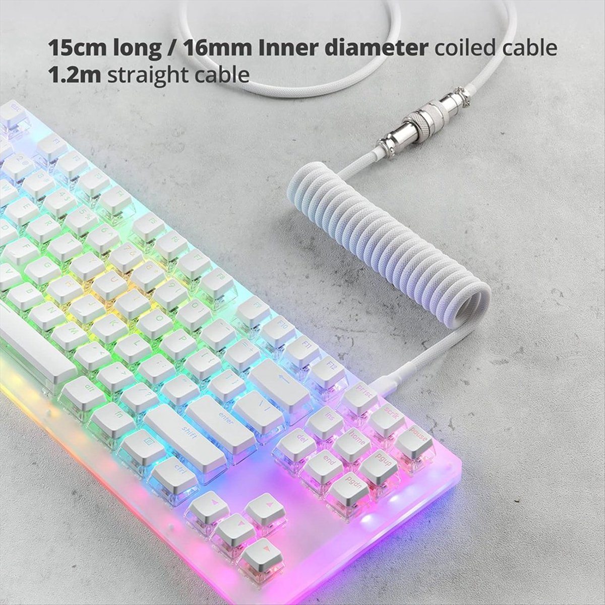 AAAE USB Type-C Cable for Gami - Gaming Keyboard Type C recension och pris