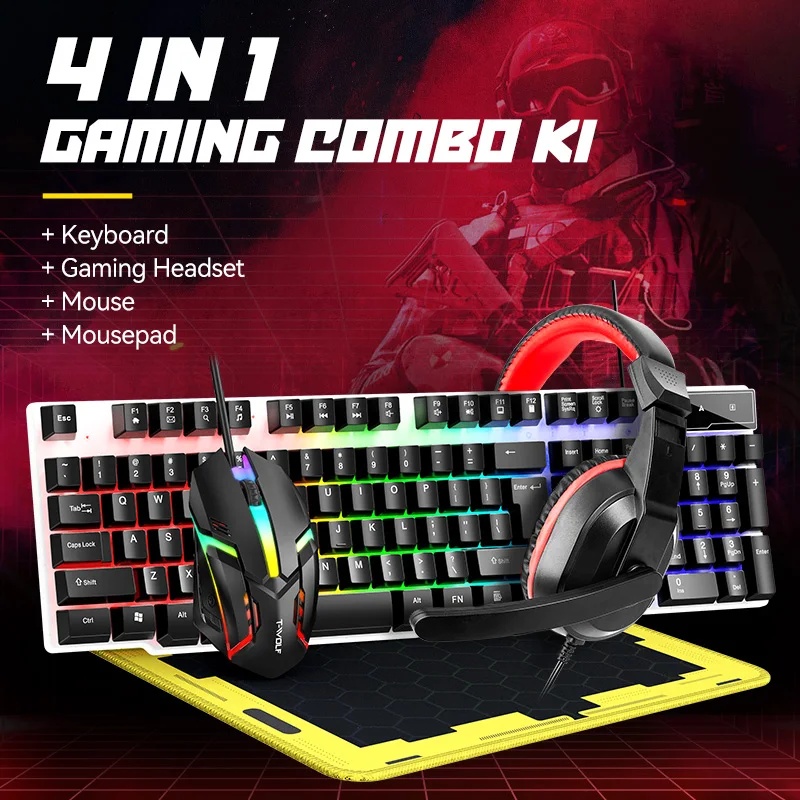 NEW USB Keyboard And Mouse Gam - Gaming Keyboard And Mouse Combo recension och pris
