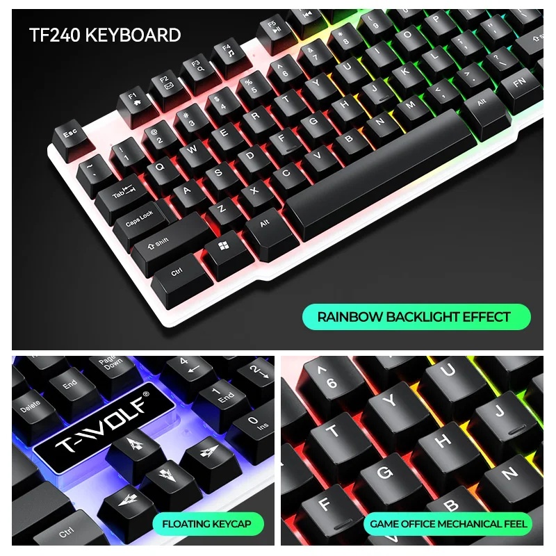 NEW USB Keyboard And Mouse Gam - Gaming Keyboard And Mouse Combo recension och pris