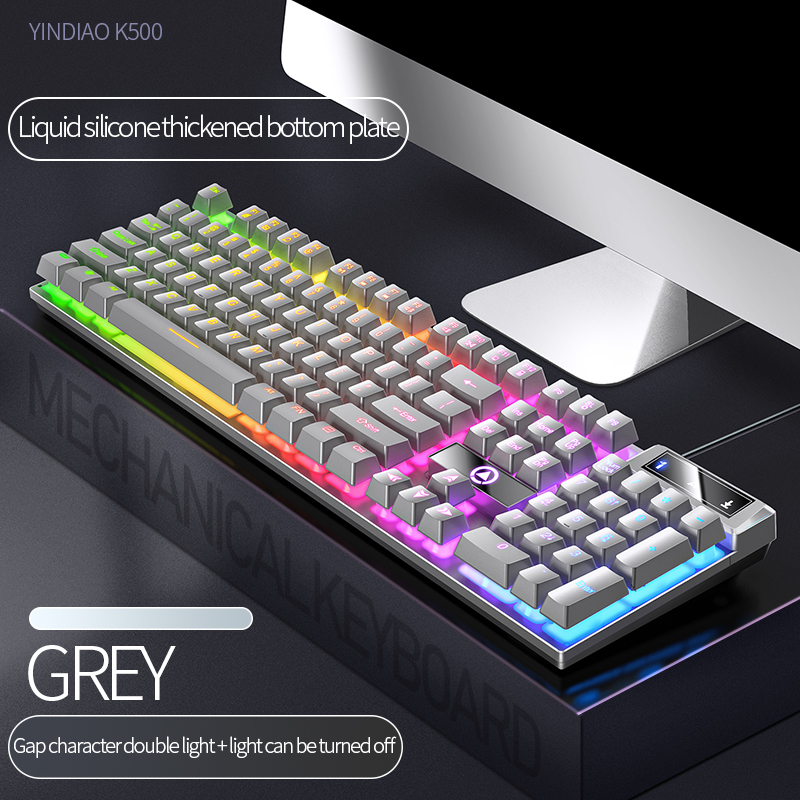 104 Keys Gaming Keyboard Wired - Gaming Keyboard And Mouse Combo recension och pris
