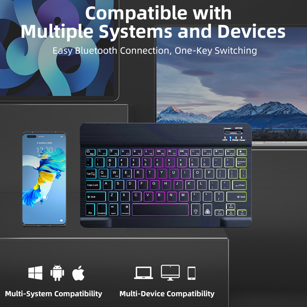 2026 Backlight Bluetooth Keybo - Gaming Keyboard And Mouse Combo recension och pris