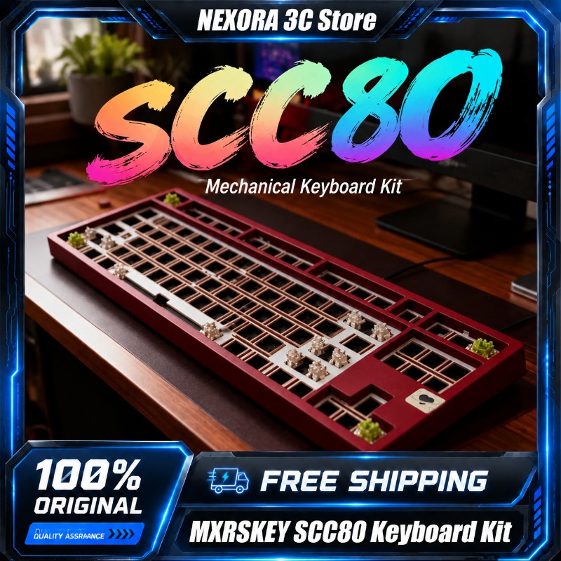 MXRSKEY SCC80 Custom Mechanica - Gaming Keyboard Tkl recension och pris