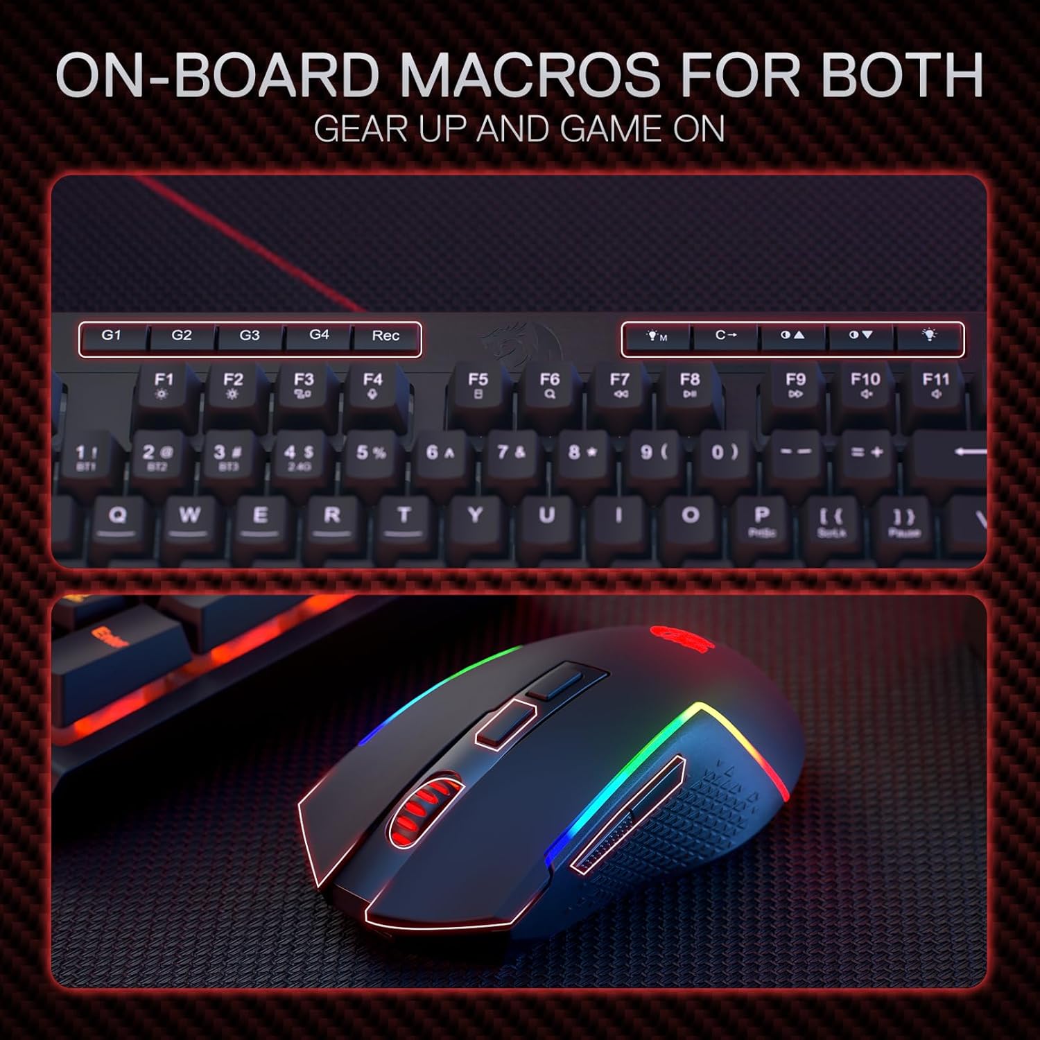 Redragon S142 Wireless Gaming  - Gaming Keyboard Extension recension och pris