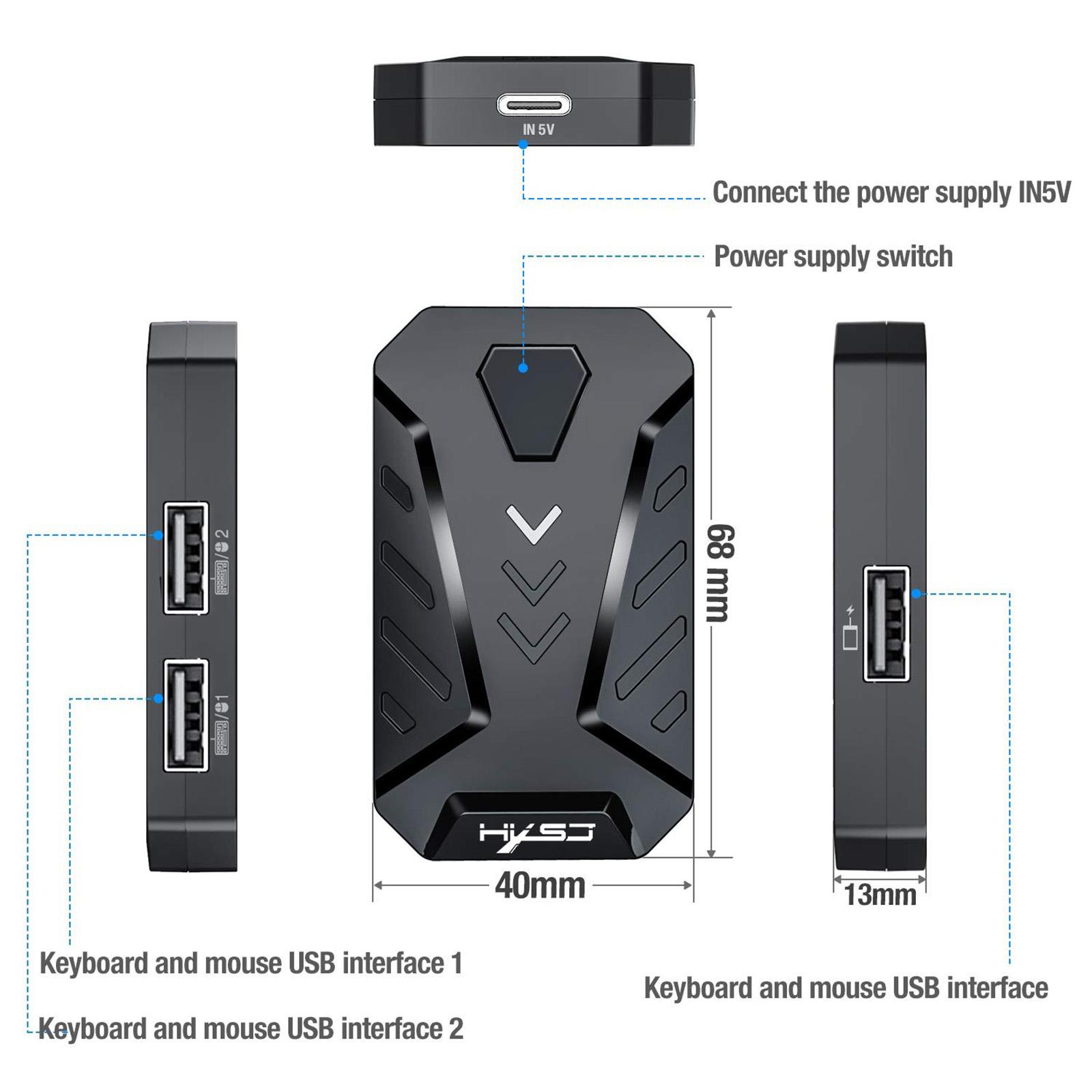Mobile Gaming Keyboard Mouse C - Gaming Keyboard And Mouse Converter For Mobile recension och pris